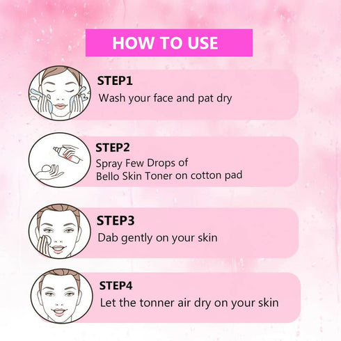 Bello Herbals Skin Toner for Glowing Skin